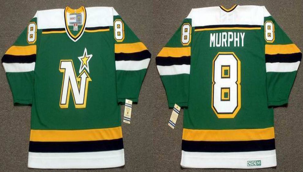 2019 Men Dallas Stars #8 Murphy Green CCM NHL jerseys